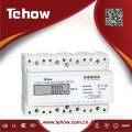 Good reliability small volume electronic watt hour meter